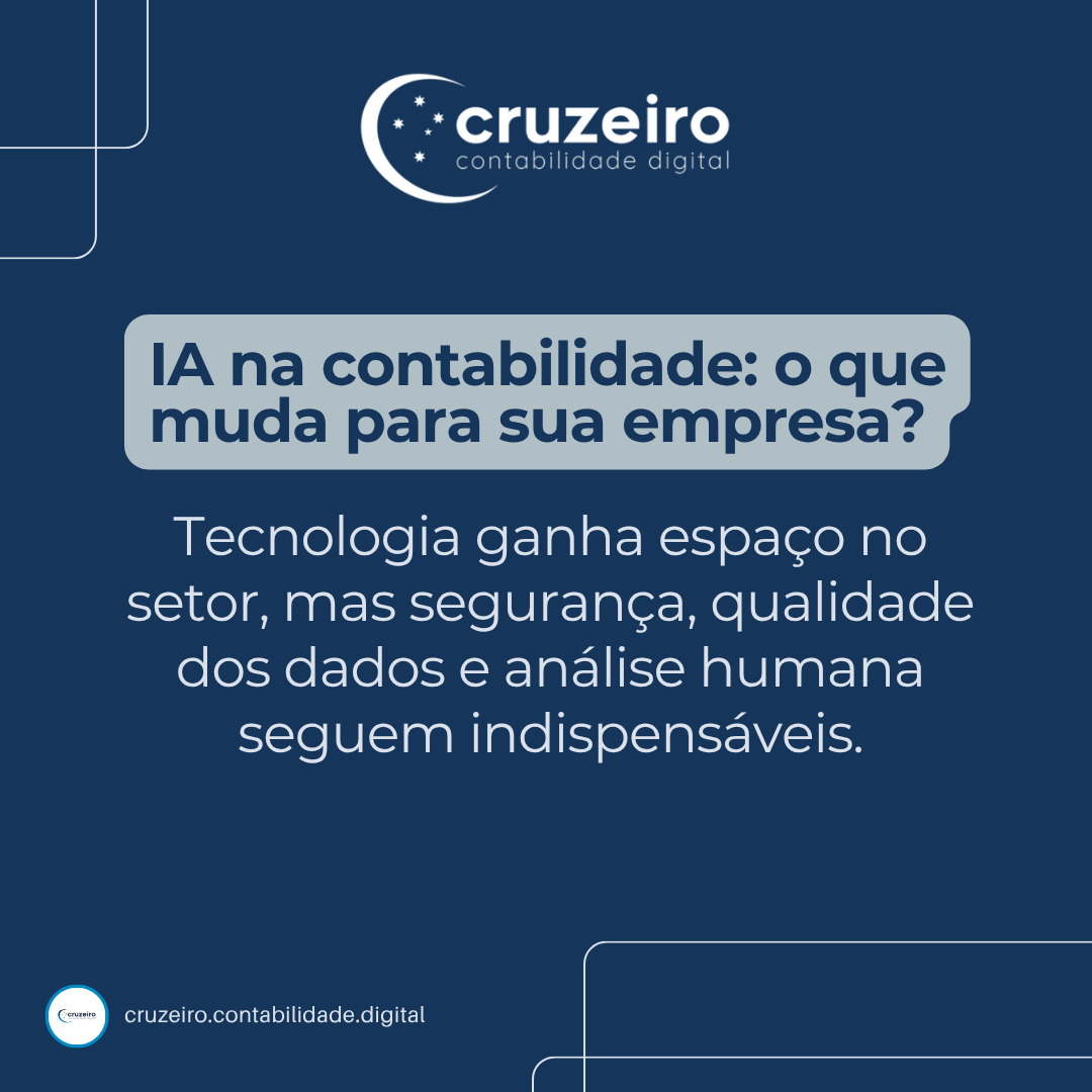 Inteligência artificial na contabilidade: o que muda para as empresas